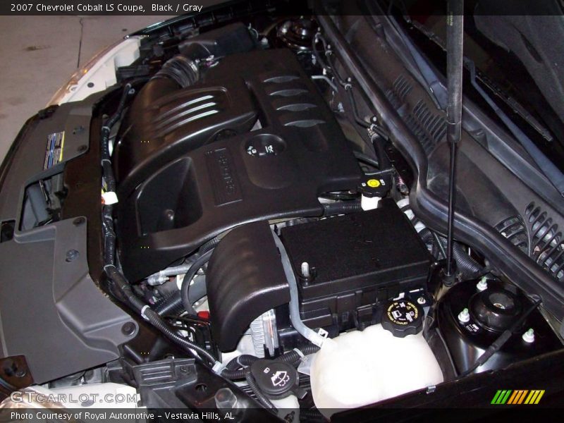 Black / Gray 2007 Chevrolet Cobalt LS Coupe