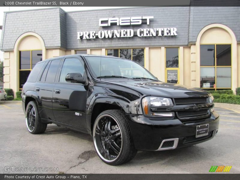 Black / Ebony 2008 Chevrolet TrailBlazer SS