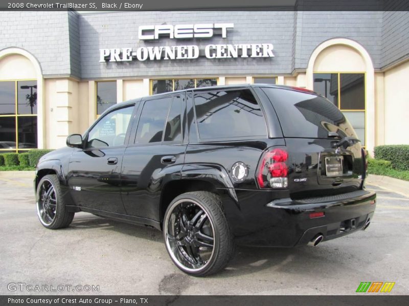 Black / Ebony 2008 Chevrolet TrailBlazer SS