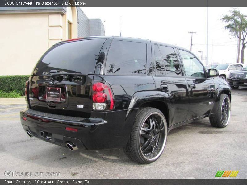 Black / Ebony 2008 Chevrolet TrailBlazer SS