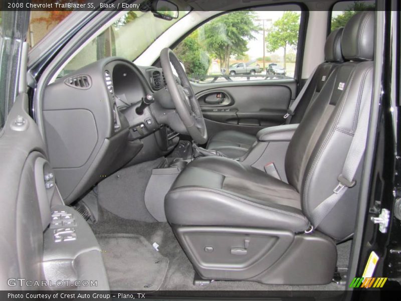 Black / Ebony 2008 Chevrolet TrailBlazer SS