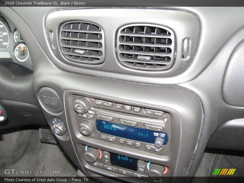Black / Ebony 2008 Chevrolet TrailBlazer SS