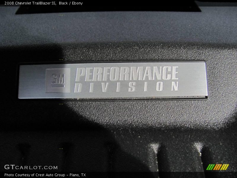 Black / Ebony 2008 Chevrolet TrailBlazer SS