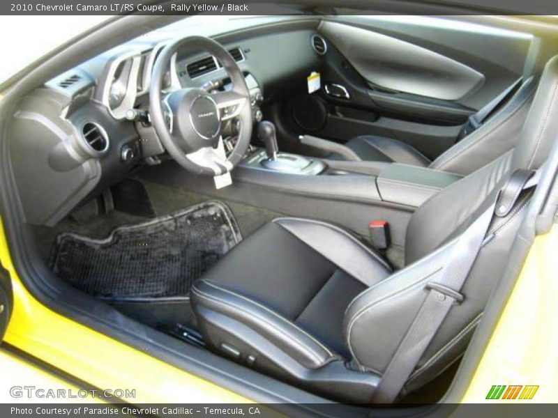 Rally Yellow / Black 2010 Chevrolet Camaro LT/RS Coupe