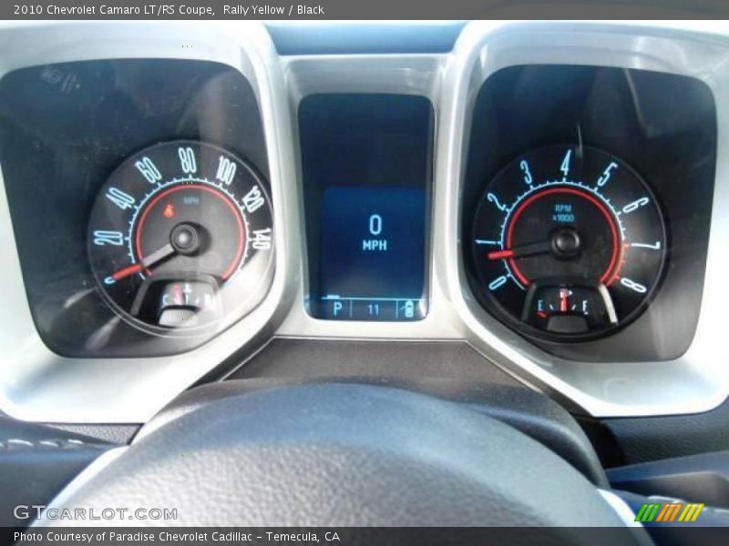 Rally Yellow / Black 2010 Chevrolet Camaro LT/RS Coupe