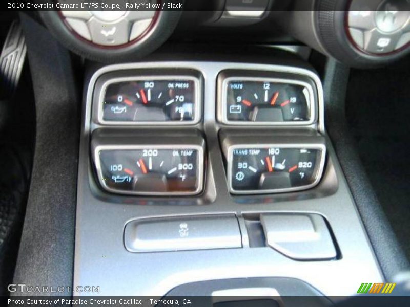 Rally Yellow / Black 2010 Chevrolet Camaro LT/RS Coupe