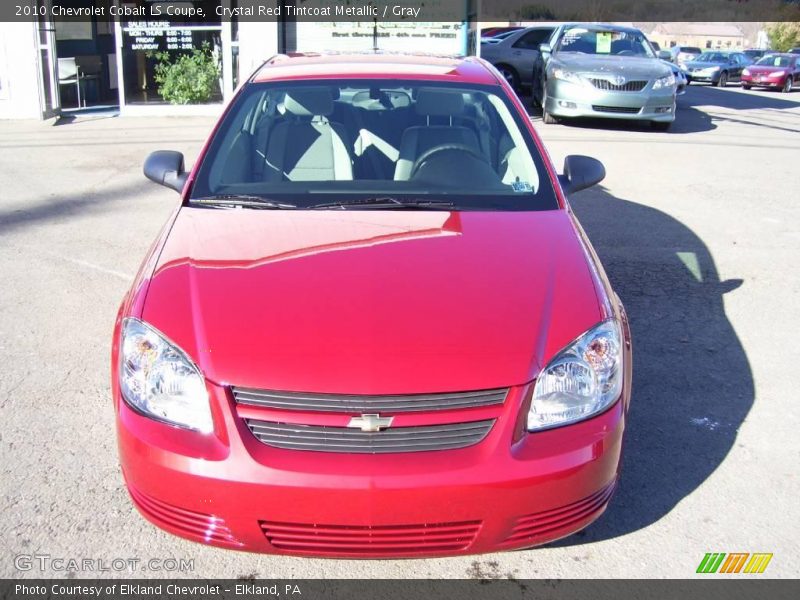 Crystal Red Tintcoat Metallic / Gray 2010 Chevrolet Cobalt LS Coupe