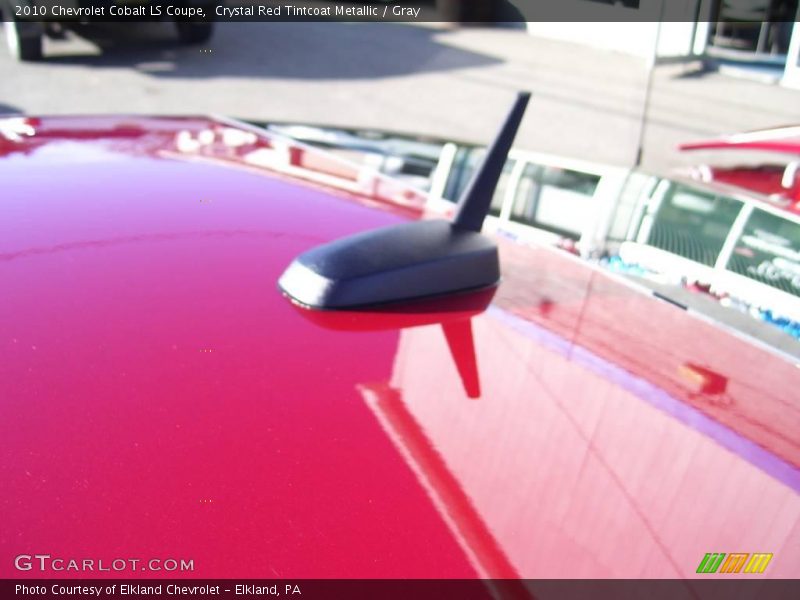 Crystal Red Tintcoat Metallic / Gray 2010 Chevrolet Cobalt LS Coupe