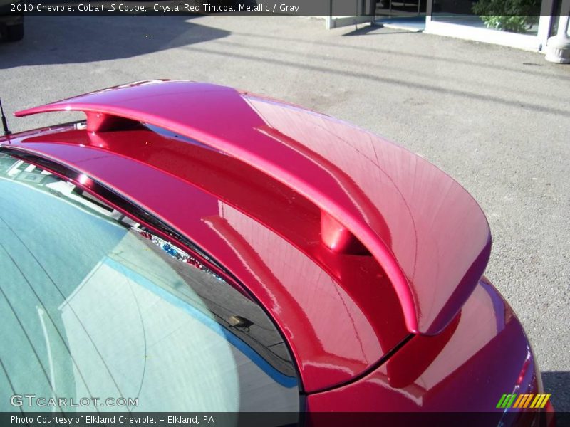 Crystal Red Tintcoat Metallic / Gray 2010 Chevrolet Cobalt LS Coupe
