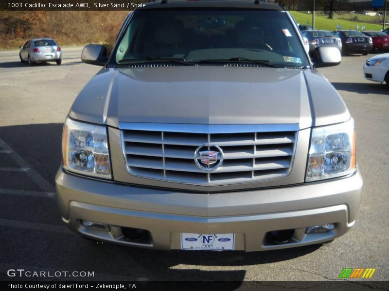 Silver Sand / Shale 2003 Cadillac Escalade AWD