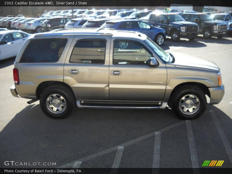 Silver Sand / Shale 2003 Cadillac Escalade AWD