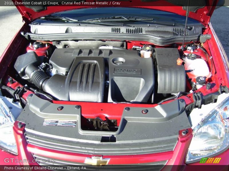 Crystal Red Tintcoat Metallic / Gray 2010 Chevrolet Cobalt LS Coupe