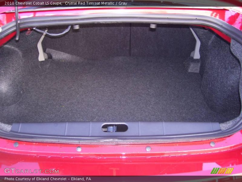 Crystal Red Tintcoat Metallic / Gray 2010 Chevrolet Cobalt LS Coupe