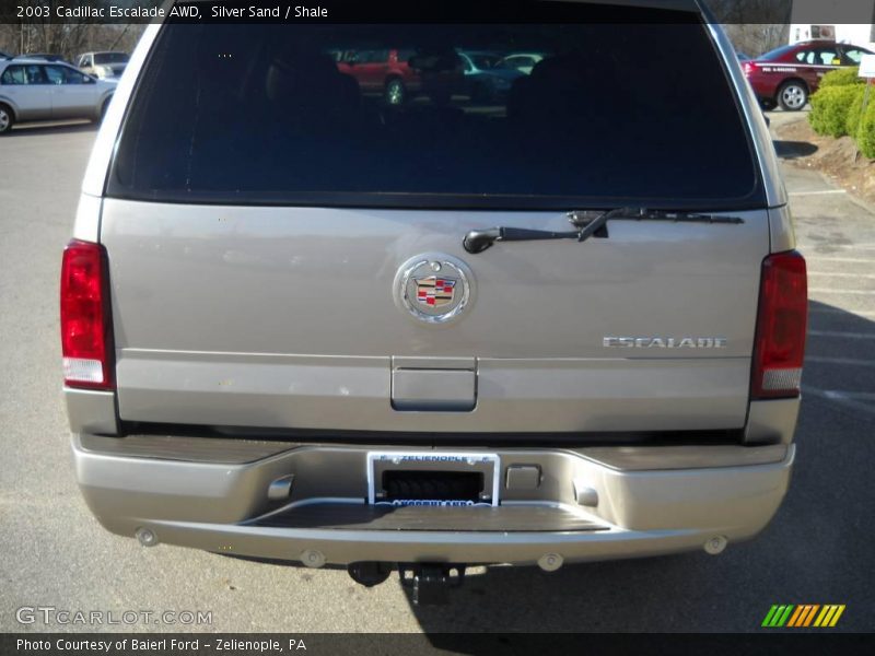 Silver Sand / Shale 2003 Cadillac Escalade AWD