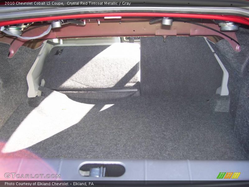Crystal Red Tintcoat Metallic / Gray 2010 Chevrolet Cobalt LS Coupe