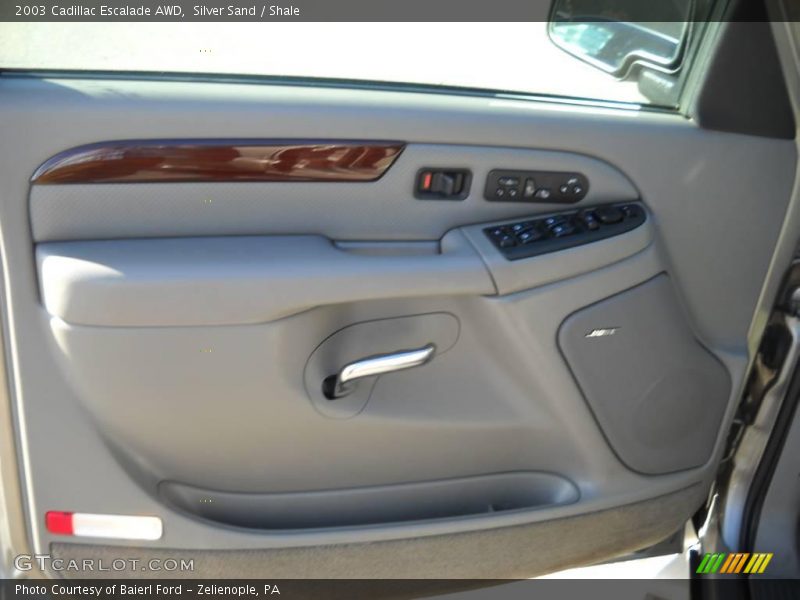 Silver Sand / Shale 2003 Cadillac Escalade AWD