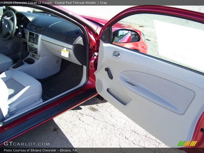 Crystal Red Tintcoat Metallic / Gray 2010 Chevrolet Cobalt LS Coupe
