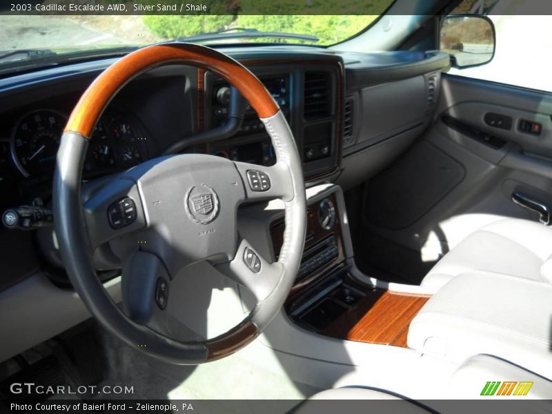 Silver Sand / Shale 2003 Cadillac Escalade AWD