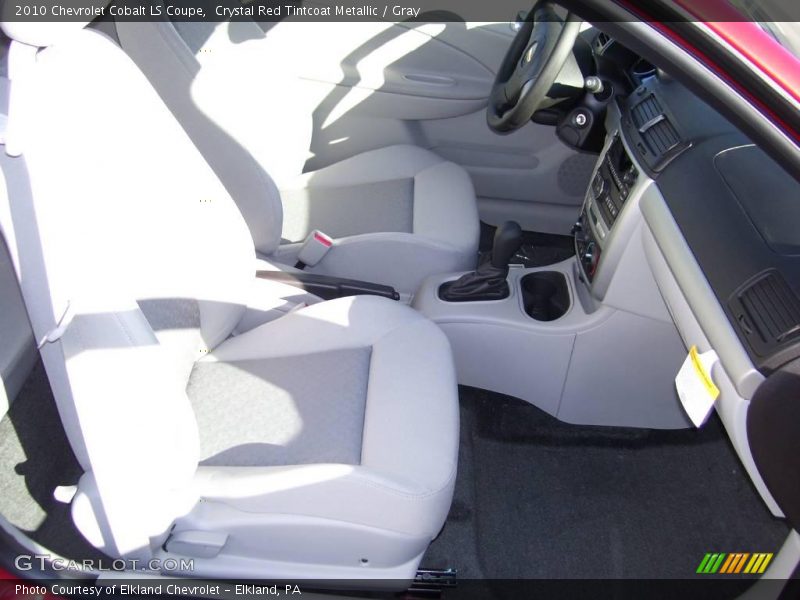 Crystal Red Tintcoat Metallic / Gray 2010 Chevrolet Cobalt LS Coupe