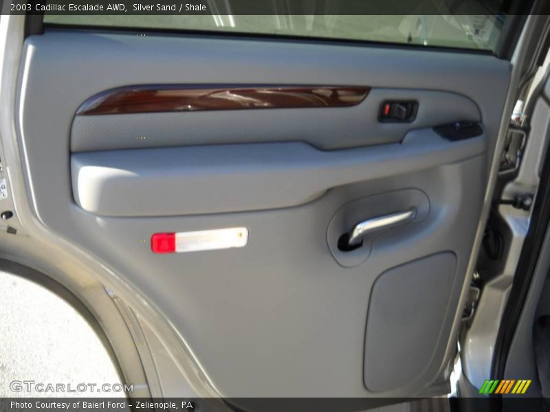 Silver Sand / Shale 2003 Cadillac Escalade AWD