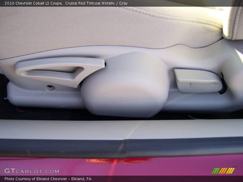 Crystal Red Tintcoat Metallic / Gray 2010 Chevrolet Cobalt LS Coupe