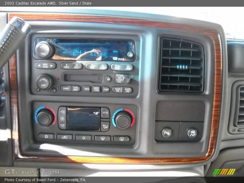 Silver Sand / Shale 2003 Cadillac Escalade AWD