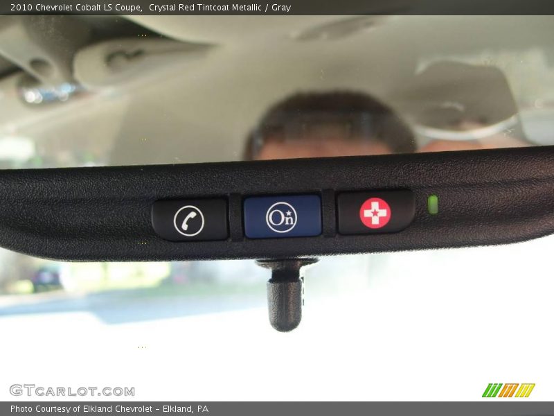 Crystal Red Tintcoat Metallic / Gray 2010 Chevrolet Cobalt LS Coupe
