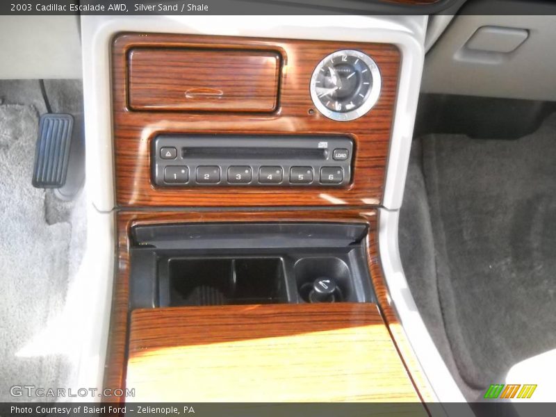 Silver Sand / Shale 2003 Cadillac Escalade AWD