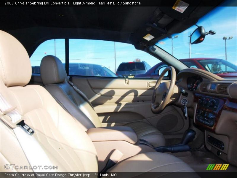 Light Almond Pearl Metallic / Sandstone 2003 Chrysler Sebring LXi Convertible