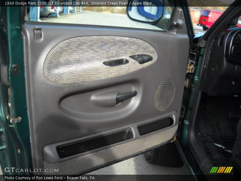 Emerald Green Pearl / Agate Black 1999 Dodge Ram 1500 SLT Extended Cab 4x4