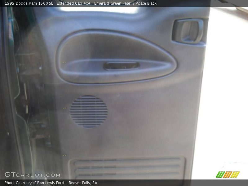 Emerald Green Pearl / Agate Black 1999 Dodge Ram 1500 SLT Extended Cab 4x4