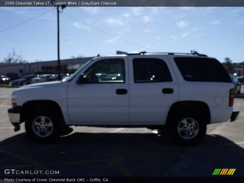 Summit White / Gray/Dark Charcoal 2006 Chevrolet Tahoe LT