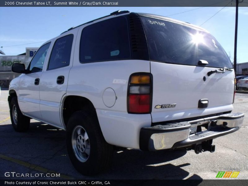 Summit White / Gray/Dark Charcoal 2006 Chevrolet Tahoe LT