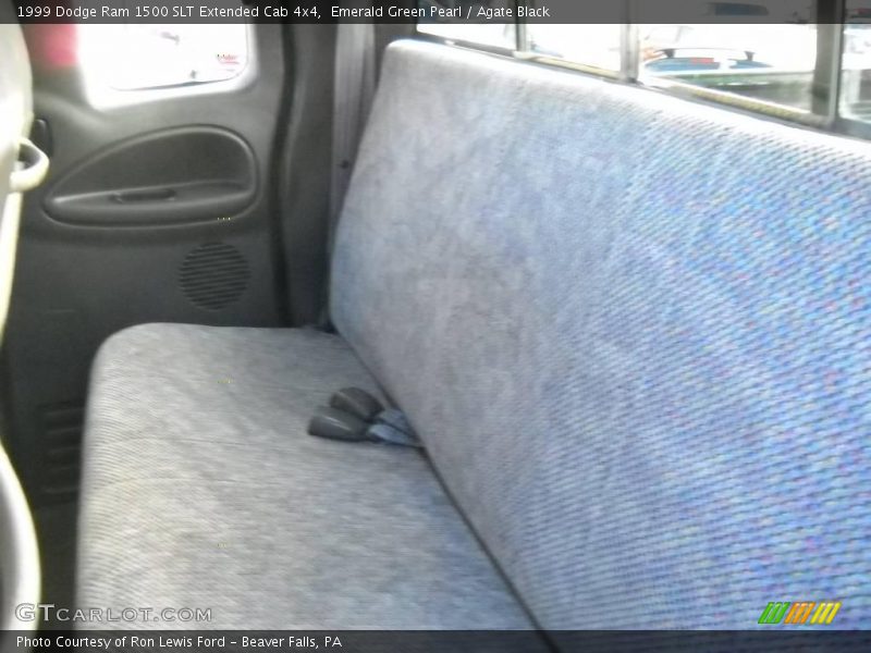 Emerald Green Pearl / Agate Black 1999 Dodge Ram 1500 SLT Extended Cab 4x4