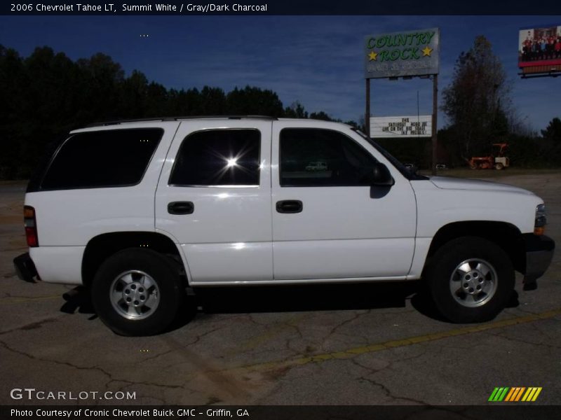 Summit White / Gray/Dark Charcoal 2006 Chevrolet Tahoe LT