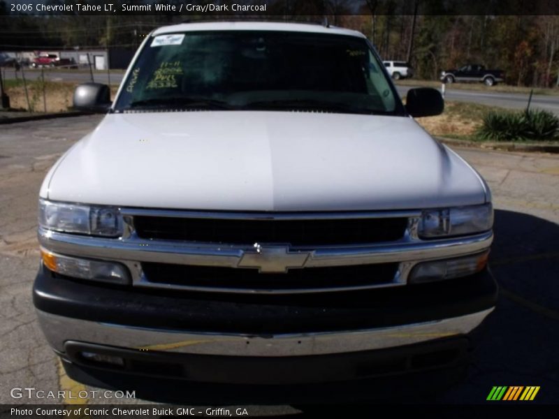 Summit White / Gray/Dark Charcoal 2006 Chevrolet Tahoe LT