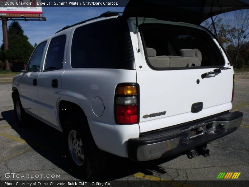 Summit White / Gray/Dark Charcoal 2006 Chevrolet Tahoe LT