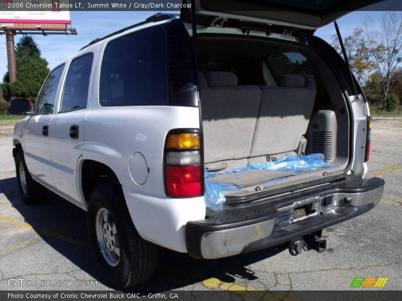 Summit White / Gray/Dark Charcoal 2006 Chevrolet Tahoe LT