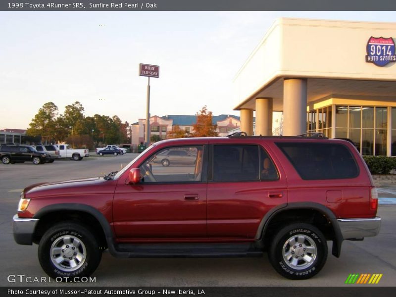Sunfire Red Pearl / Oak 1998 Toyota 4Runner SR5