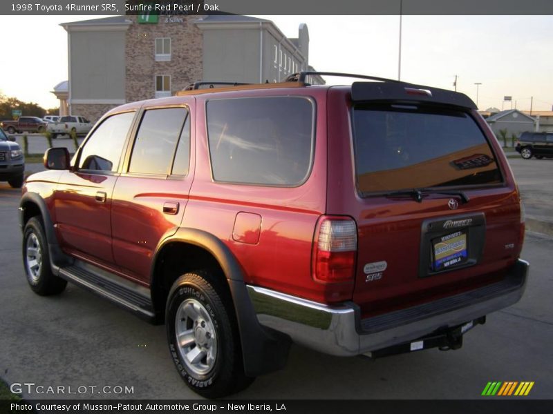 Sunfire Red Pearl / Oak 1998 Toyota 4Runner SR5