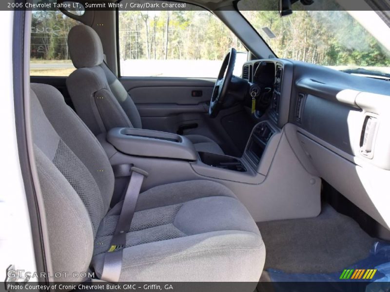 Summit White / Gray/Dark Charcoal 2006 Chevrolet Tahoe LT