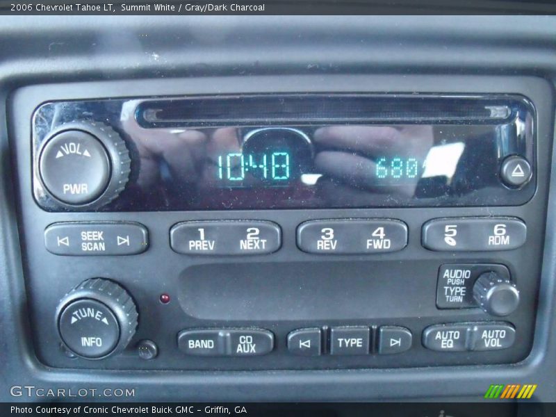 Summit White / Gray/Dark Charcoal 2006 Chevrolet Tahoe LT