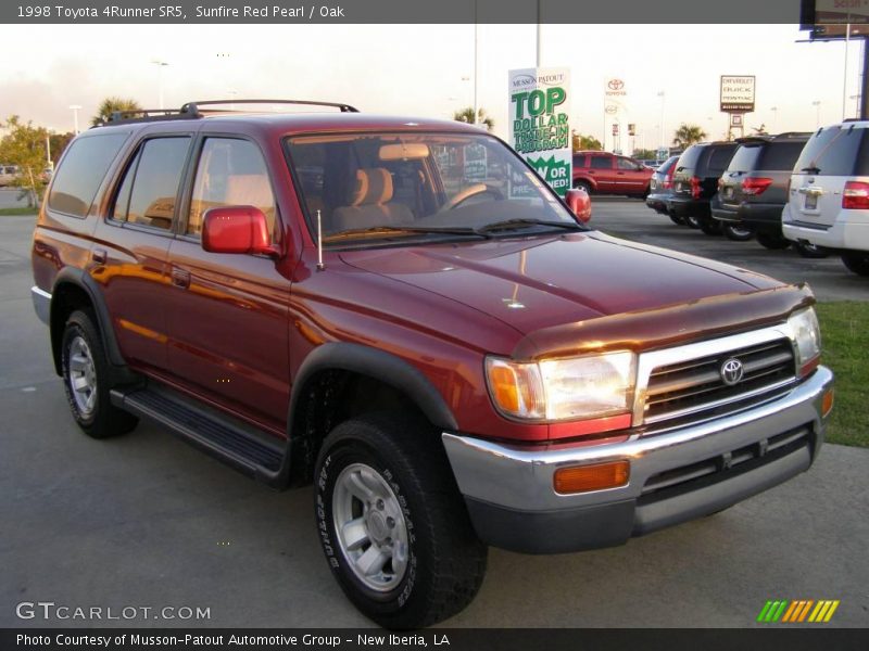 Sunfire Red Pearl / Oak 1998 Toyota 4Runner SR5