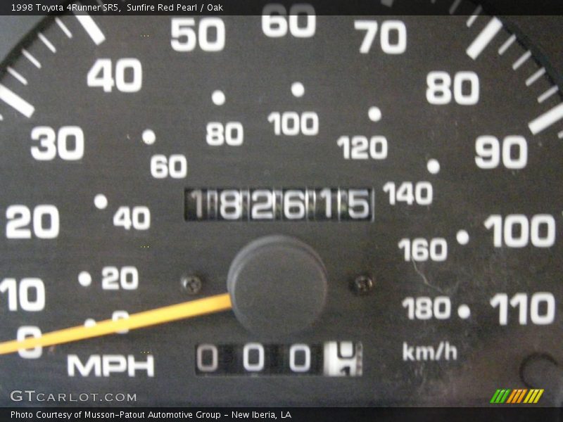 Sunfire Red Pearl / Oak 1998 Toyota 4Runner SR5