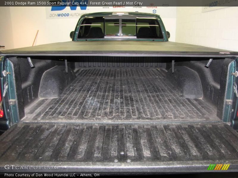 Forest Green Pearl / Mist Gray 2001 Dodge Ram 1500 Sport Regular Cab 4x4