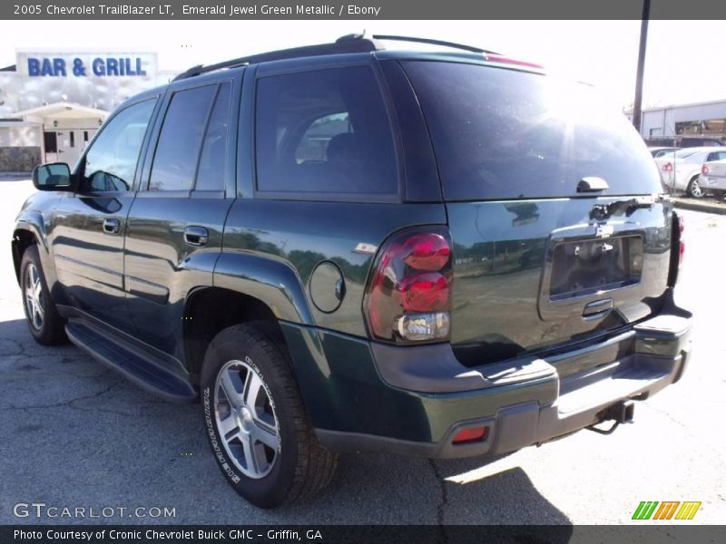 Emerald Jewel Green Metallic / Ebony 2005 Chevrolet TrailBlazer LT