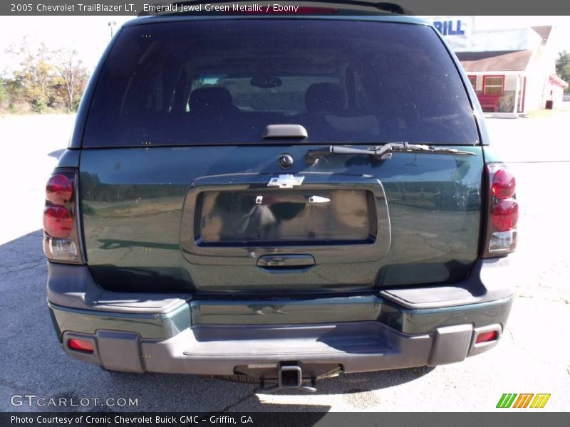 Emerald Jewel Green Metallic / Ebony 2005 Chevrolet TrailBlazer LT