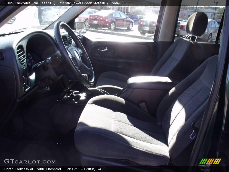 Emerald Jewel Green Metallic / Ebony 2005 Chevrolet TrailBlazer LT