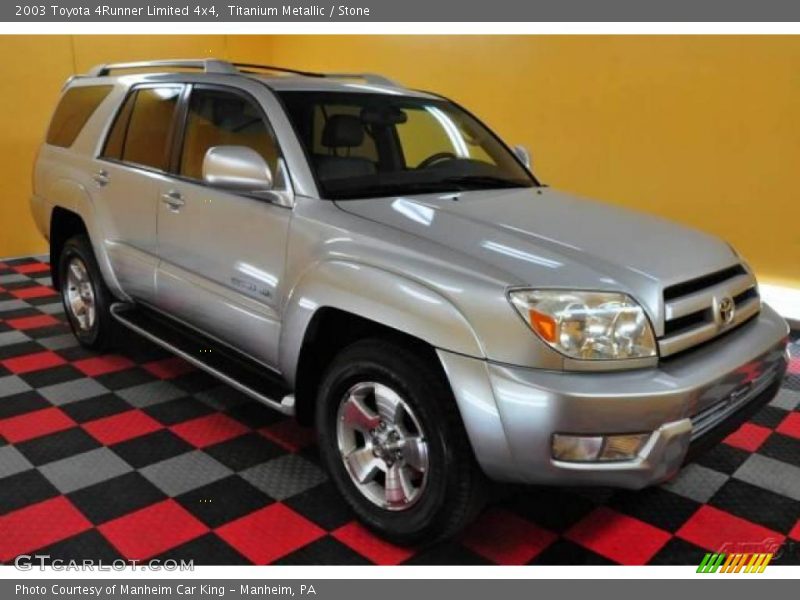 Titanium Metallic / Stone 2003 Toyota 4Runner Limited 4x4