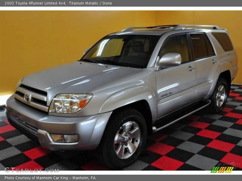 Titanium Metallic / Stone 2003 Toyota 4Runner Limited 4x4